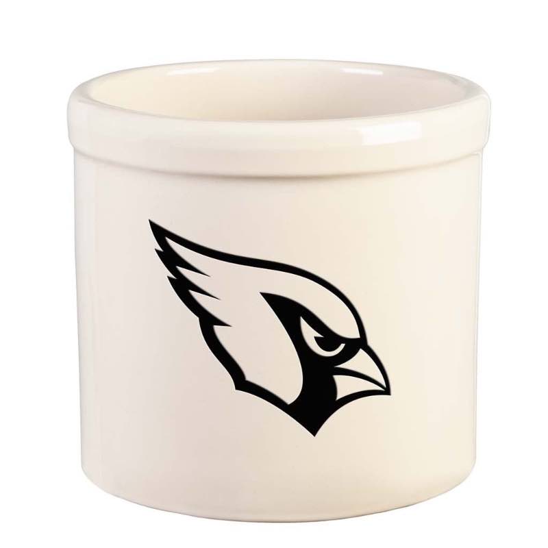 NFL Team Logo Stoneware Crock - Arizona Cardinals